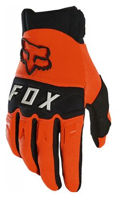 Lange Handschuhe Fox Dirtpaw Schwarz / Orange