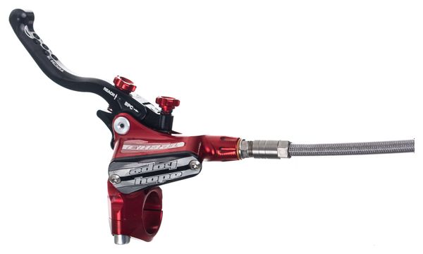 HOPE Rear Break Tech 3 V4 Red Edition Braided hose - Without rotor