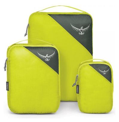 Osprey Ultralight Packing Cube Set Electric Lime S/M/L