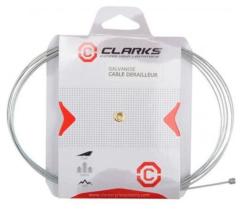 Clarks Cable Shifter Universal Silver