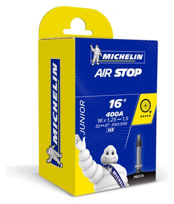 Michelin AirStop Junior 16'' 400A Tube Presta 29 mm
