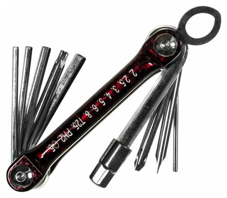 Multi-Outils 10 Fonctions NEATT EXTRA-FLAT Rouge