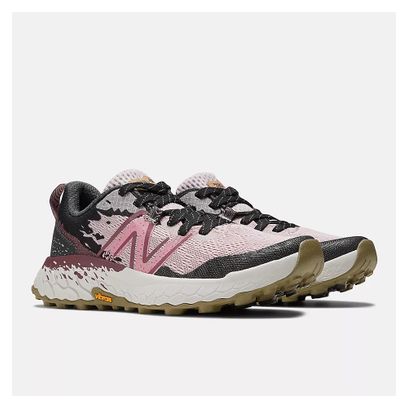 Trailrunning-Schuhe Damen New Balance Fresh Foam X Hierro v7 Pink Schwarz