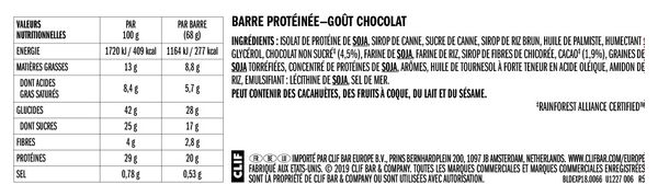 CLIF BAR Builder's Chocolate Protein Bar 68g