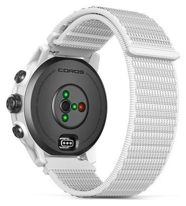 Coros Apex Pro GPS Uhr Nylonband Weiß