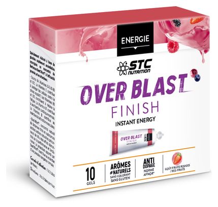 STC Nutrition - Over Blast FINISH Last KM - 10 pods - Red Fruits Gel