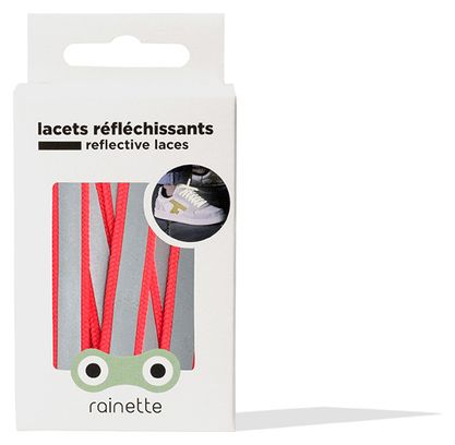 LACETS REFLECHISSANTS RF 110 centimétres - Rose fluo