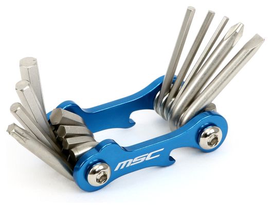MSC Multi-Tools 10 FONCTIONS Blue