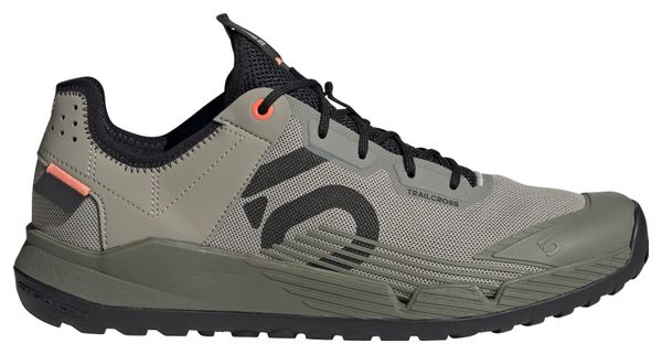 Pair of Five Ten Trailcross Lt Griplu Black Corsig MTB Shoes
