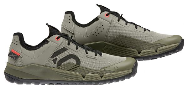 Pair of Five Ten Trailcross Lt Griplu Black Corsig MTB Shoes