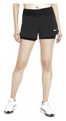 Short 2-en-1 Nike Eclipse Noir Femme