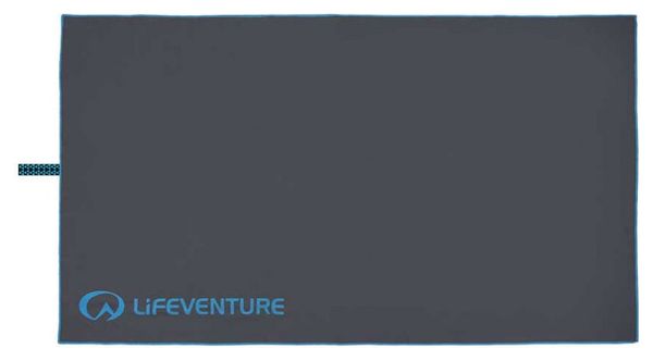 Lifeventure SoftFibre Recycled Towel Grey / Teal