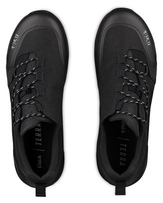 Pair of Fizik Terra Ergolace X2 MTB Shoes Black