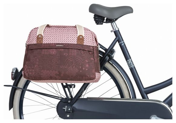 Sacoche de vélo simple Basil Boheme Carry All 18L rouge