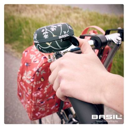Campanello per bicicletta Basil Wanderlust 80 mm nero