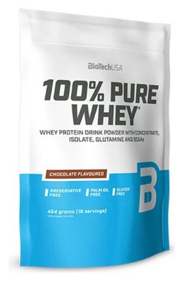 Boisson protéinée BioTechUSA 100% Pure Whey 450g Chocolat