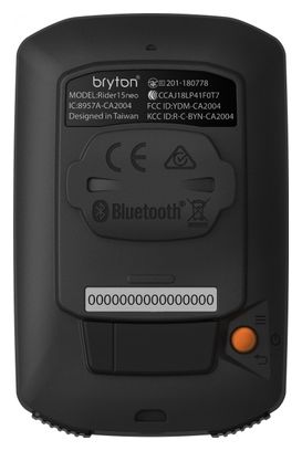 BRYTON Compteur GPS Rider 15 NEO C + Capteur Cadence