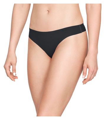 Under Armour Pure Stretch Women's Thongs (Set of 3) Black