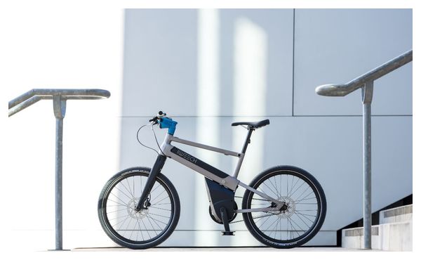 Vélo de ville électrique Iweech Smartbike 100% automatique gris orage anodisé 2020