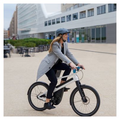 Vélo de ville électrique Iweech Smartbike 100% automatique gris orage anodisé 2020