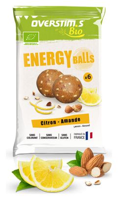 Energy Balls Bio Overstim's Citron - Amande 1 sachet de 7