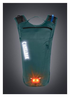 Bolsa de hidratación Camelbak Rogue Light 7L + Bolsa de agua 2L Azul claro