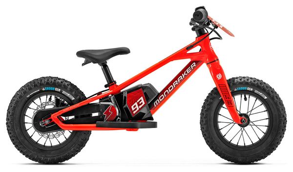 Mondraker Grommy 93 Marc Marquez Edition e-Balance Bike 80 Wh 12'' Red 2022 3 - 5 Anni
