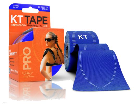 KT TAPE Roll precut tape PRO Sonic Blue 20 tapes