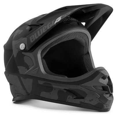 Bluegrass Intox Full Face Helmet Black Camo 2022