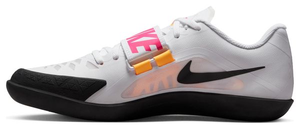Chaussures d'Ahlétisme Nike Zoom Rival SD 2 Blanc Rose Orange Unisex