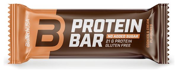 Barre protéinée BioTechUSA Protein Bar 70g Cookies Cream