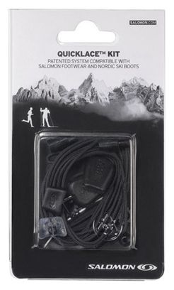 Salomon Quicklace Black Clamping System