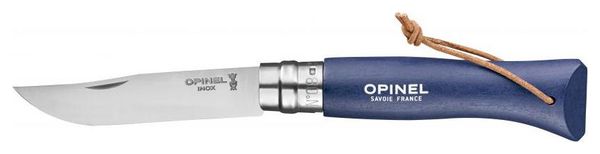 Opinel N°08 Baroudeur Foldable Knife Dark Blue