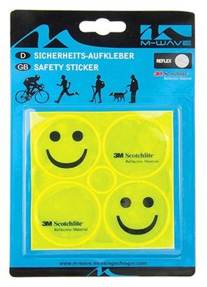Sticker réfléchissant sur cadre vélo .