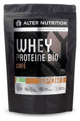 Boisson Protéinée Alter Nutrition Whey Proteine Bio Sport Café 700g