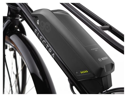Vélo de Ville Electrique Electra Loft Go! 5i EQ Shimano Nexus 5V 500 Wh Noir 2022