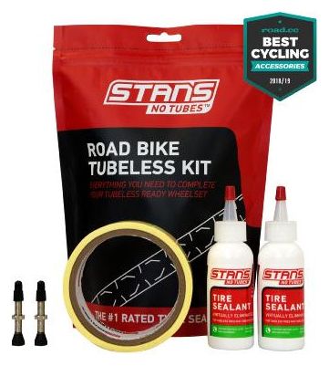 Stan's NoTubes - Tubeless Kit  Road  21mm Tape  55mm Valve