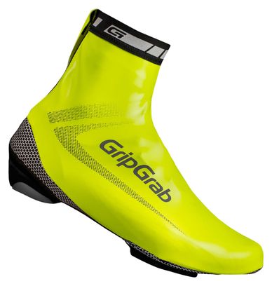 GripGrab RaceAqua Hi Vis Shoe Covers Neon Yellow