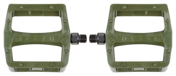 Odyssey Grandstand V2 Pedals Army Green