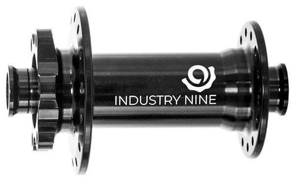 Moyeu Avant Industry Nine 1/1 Mountain Classic | 32 Trous | Boost 15x110 mm | 6 Trous | Noir