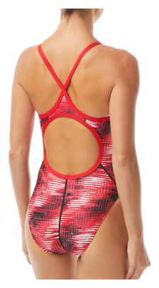 Tyr Surge Diamondfit 1 Piece Swimsuit Red