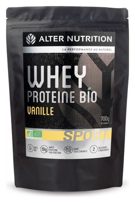 Boisson Protéinée Alter Nutrition Whey Proteine Bio Sport Vanille 700g