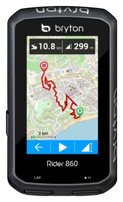 Contador GPS Bryton Rider 860E (sin sensor)