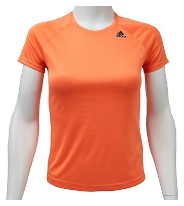 Adidas D2M Tee Lose BS1921 Femme t-shirt Orange