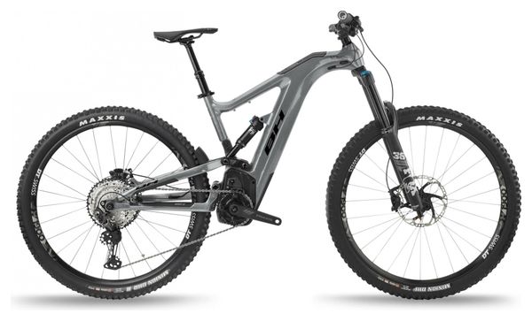 Bicicleta eléctrica de montaña de suspensión total Atomx Carbon Lynx 5.5 Pro-S Shimano SLX / XT, 12 V, 720 Wh, 29', gris, 2021