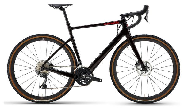 Gravel Bike Cervélo Aspero Shimano GRX 810 11V 700 mm Noir / Rouge 2021