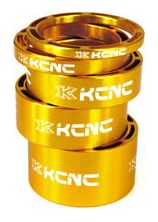 KCNC Management Kit Spacers Alu LIGHT 1'' 1/8 Gold 3/5/10/14/20 mm