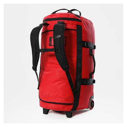 Sac de Voyages The North Face Base Camp Duffel Roller Rouge