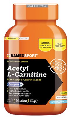 NamedSport Acetyl L-Carnitine Food Supplement 60 Tablets