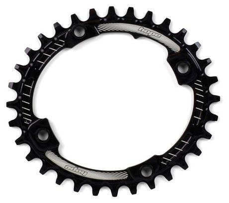 Hope Retainer Oval Narrow Wide Chainring Black
